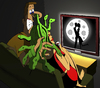 Cartoon: The Love Film... (small) by berk-olgun tagged the,love,film