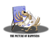 Cartoon: The Picture of Happiness... (small) by berk-olgun tagged the,picture,of,happiness