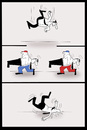 Cartoon: The Stunt Man.. (small) by berk-olgun tagged the,stunt,man