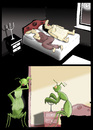 Cartoon: The Unlucky Metamorphosis... (small) by berk-olgun tagged metamorphosis