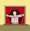 Cartoon: Theatre... (small) by berk-olgun tagged theatre