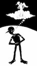 Cartoon: Thinking Balloon... (small) by berk-olgun tagged thinking,balloon