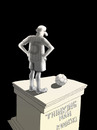 Cartoon: THINKING MAN... (small) by berk-olgun tagged thinking,man