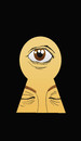 Cartoon: Third Eye... (small) by berk-olgun tagged third,eye