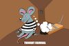 Cartoon: Thought Criminal... (small) by berk-olgun tagged thought,criminal