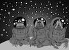 Cartoon: Three Astronauts... (small) by berk-olgun tagged three,astronauts