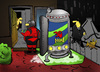 Cartoon: Time Machine... (small) by berk-olgun tagged time,machine