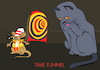 Cartoon: Time Tunnel ... (small) by berk-olgun tagged time,tunnel