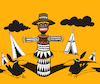 Cartoon: Totem... (small) by berk-olgun tagged totem