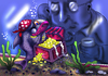 Cartoon: Treasure Island... (small) by berk-olgun tagged treasure,island