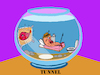 Cartoon: Tunnel... (small) by berk-olgun tagged tunnel