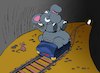 Cartoon: Tunnel of Horror... (small) by berk-olgun tagged tunnel,of,horror