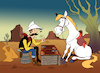 Cartoon: Turkish Lucky Luke... (small) by berk-olgun tagged turkish,lucky,luke