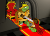 Cartoon: Turtle Knight... (small) by berk-olgun tagged turtle,knight