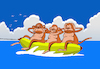 Cartoon: Vacation ... (small) by berk-olgun tagged vacation