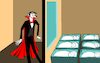 Cartoon: Vampire... (small) by berk-olgun tagged vampire