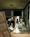 Cartoon: Velasquez.. (small) by berk-olgun tagged las,meninas