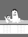 Cartoon: Ventriloquist... (small) by berk-olgun tagged ventriloquist