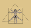 Cartoon: Vitruvian Mummy... (small) by berk-olgun tagged vitruvian,mummy