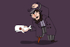 Cartoon: Voodoo... (small) by berk-olgun tagged voodoo