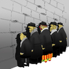 Cartoon: Wailing Wall... (small) by berk-olgun tagged wailing,wall