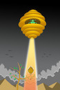 Cartoon: War of the Worlds... (small) by berk-olgun tagged war,of,the,worlds