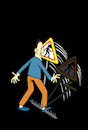 Cartoon: Warning... (small) by berk-olgun tagged warning