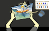 Cartoon: Watercolor Surf... (small) by berk-olgun tagged watercolor,surf