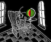 Cartoon: Watermelon Globe... (small) by berk-olgun tagged watermelon,globe