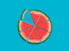 Cartoon: Watermelon Pizza... (small) by berk-olgun tagged watermelon,pizza