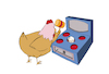 Cartoon: Whack a Mole... (small) by berk-olgun tagged kfc