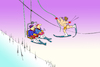 Cartoon: Winter Vacation... (small) by berk-olgun tagged winter,vacation