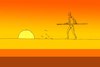 Cartoon: Wirewalker... (small) by berk-olgun tagged wirewalker