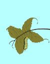 Cartoon: Wish... (small) by berk-olgun tagged caterpillar