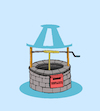 Cartoon: Wishing Well... (small) by berk-olgun tagged wishing,well