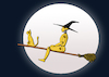 Cartoon: Witch... (small) by berk-olgun tagged witch