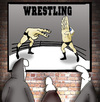 Cartoon: WRESTLER.. (small) by berk-olgun tagged wrestler