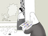 Cartoon: WRONG ADDRESS.. (small) by berk-olgun tagged wrong,address