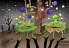 Cartoon: XPYZ and  TXYYX... (small) by berk-olgun tagged xpyz,and,txyyx