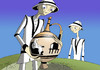 Cartoon: YEAR 2455... (small) by berk-olgun tagged year,2455