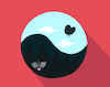 Cartoon: Yin Yang... (small) by berk-olgun tagged yin,yang