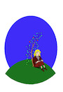 Cartoon: Young Newton... (small) by berk-olgun tagged young,newton