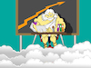 Cartoon: Zeus... (small) by berk-olgun tagged zeus