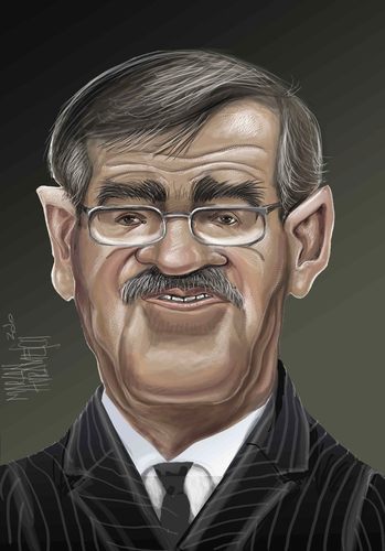 Cartoon: AHMET KASIF (medium) by Marian Avramescu tagged mmmmmmmmmmmmm