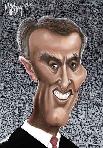 Cartoon: Anibal Cavaco Silva PORTUGAL (medium) by Marian Avramescu tagged mavvvvvvv