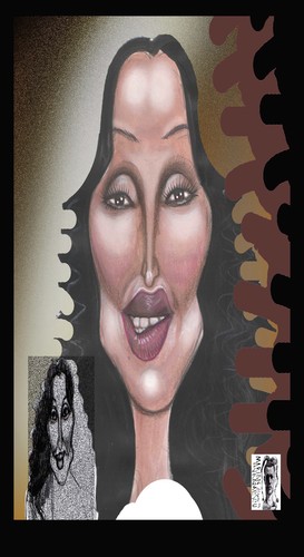 Cartoon: CHER 2 (medium) by Marian Avramescu tagged cher