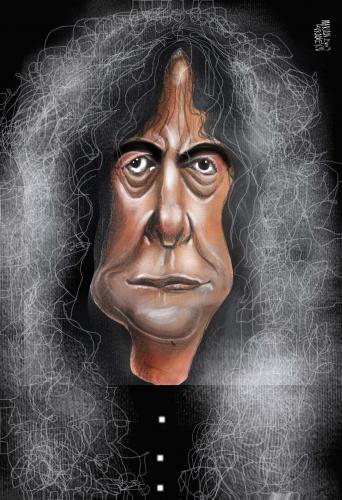 Cartoon: CRISTI MINCULESCU (medium) by Marian Avramescu tagged mav