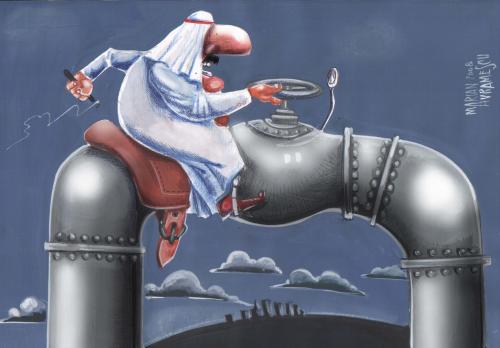 Cartoon: crud oil poland (medium) by Marian Avramescu tagged crud,oil