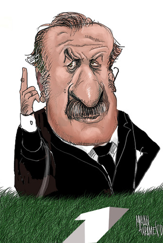 Cartoon: del bosque (medium) by Marian Avramescu tagged mmmmmmmmmm