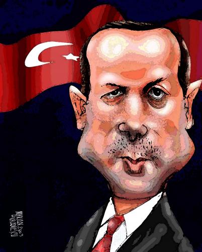 Cartoon: ERDOGAN (medium) by Marian Avramescu tagged mav